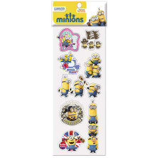 Pegatinas Minions relieve